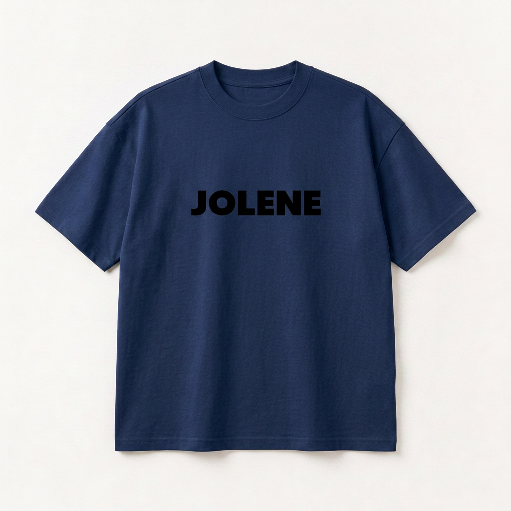 APOËT T-Shirt with JOLENE front print — Drop 001