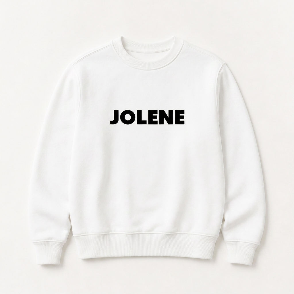 APOËT Oversize Sweater with JOLENE front print — Drop 001